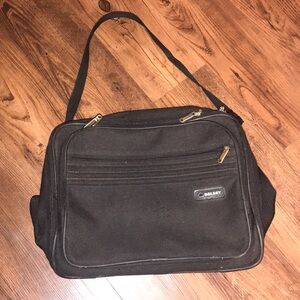 Messenger Bag by Delsey black bag weekend bag small